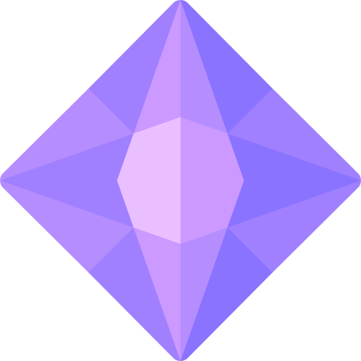 light purple diamond